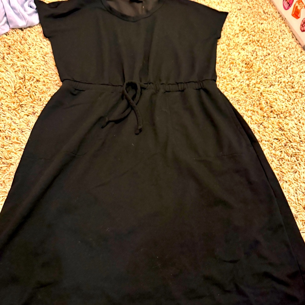 Simple black dress
